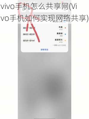 vivo手机怎么共享网(Vivo手机如何实现网络共享)