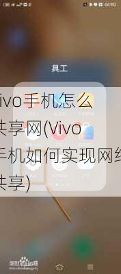 vivo手机怎么共享网(Vivo手机如何实现网络共享)