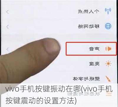 vivo手机按键振动在哪(vivo手机按键震动的设置方法)