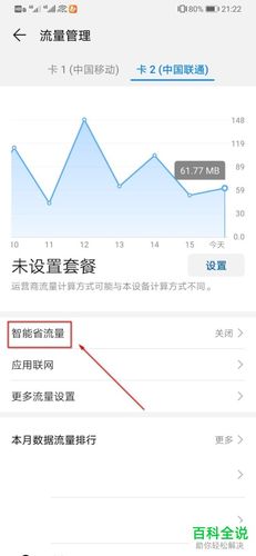 华为版手机怎样查询流量