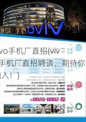 vivo手机厂直招(vivo手机厂直招聘请，期待你的加入！)