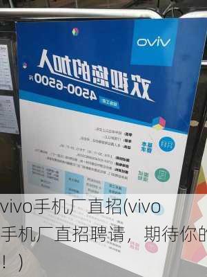 vivo手机厂直招(vivo手机厂直招聘请，期待你的加入！)