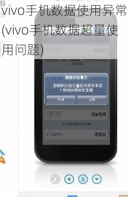 vivo手机数据使用异常(vivo手机数据超量使用问题)