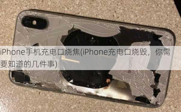 iPhone手机充电口烧焦(iPhone充电口烧毁，你需要知道的几件事)