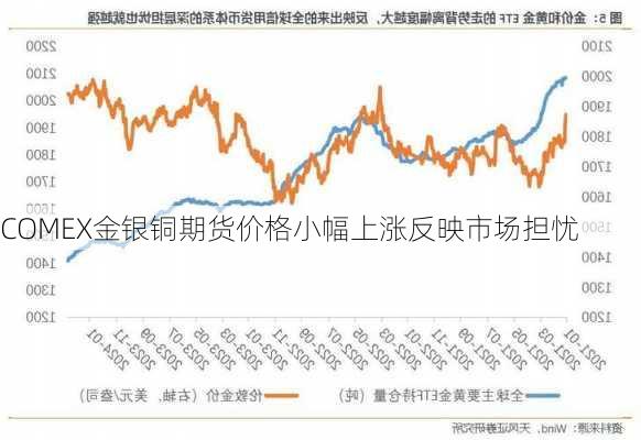 COMEX金银铜期货价格小幅上涨反映市场担忧