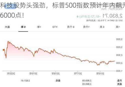 科技股势头强劲，标普500指数预计年内飙升至6000点！