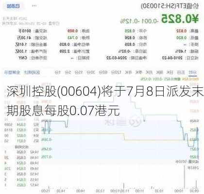 深圳控股(00604)将于7月8日派发末期股息每股0.07港元