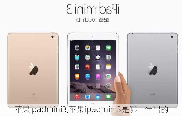 苹果ipadmini3,苹果ipadmini3是哪一年出的