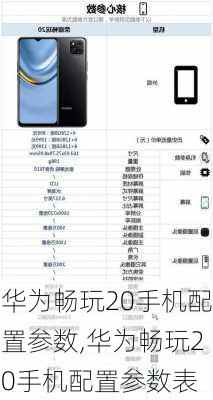 华为畅玩20手机配置参数,华为畅玩20手机配置参数表