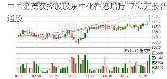 中国金茂获控股股东中化香港增持1750万股普通股