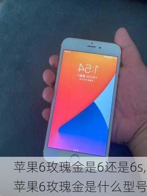 苹果6玫瑰金是6还是6s,苹果6玫瑰金是什么型号