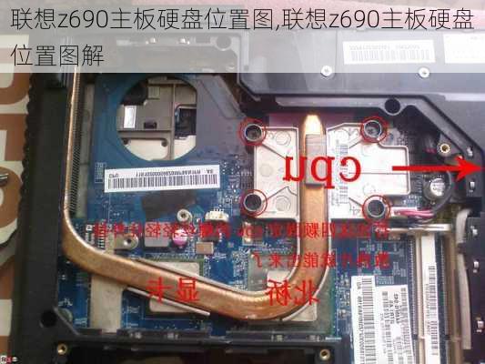 联想z690主板硬盘位置图,联想z690主板硬盘位置图解