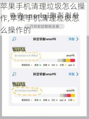 苹果手机清理垃圾怎么操作,苹果手机清理垃圾怎么操作的