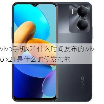 vivo手机x21什么时间发布的,vivo x21是什么时候发布的