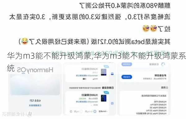 华为m3能不能升级鸿蒙,华为m3能不能升级鸿蒙系统