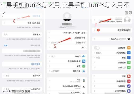 苹果手机itunes怎么用,苹果手机iTunes怎么用不了