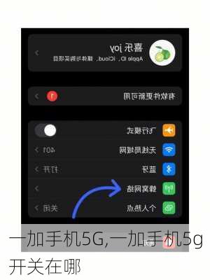 一加手机5G,一加手机5g开关在哪