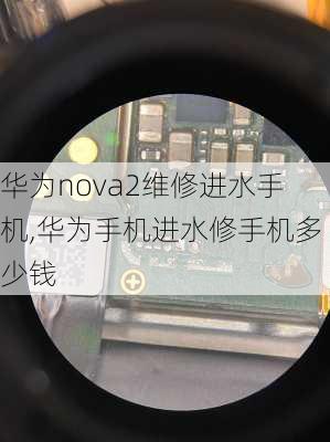 华为nova2维修进水手机,华为手机进水修手机多少钱