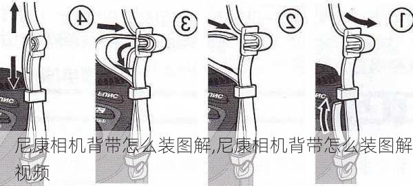 尼康相机背带怎么装图解,尼康相机背带怎么装图解视频