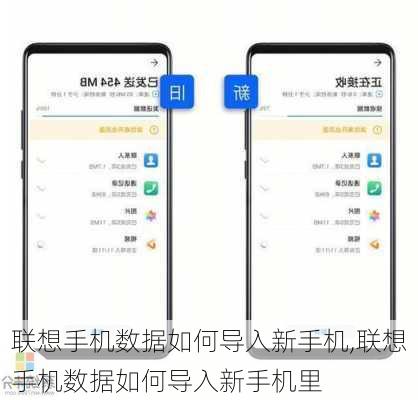 联想手机数据如何导入新手机,联想手机数据如何导入新手机里