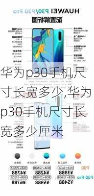 华为p30手机尺寸长宽多少,华为p30手机尺寸长宽多少厘米