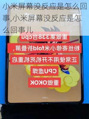 小米屏幕没反应是怎么回事,小米屏幕没反应是怎么回事儿