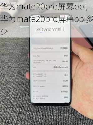 华为mate20pro屏幕ppi,华为mate20pro屏幕ppi多少