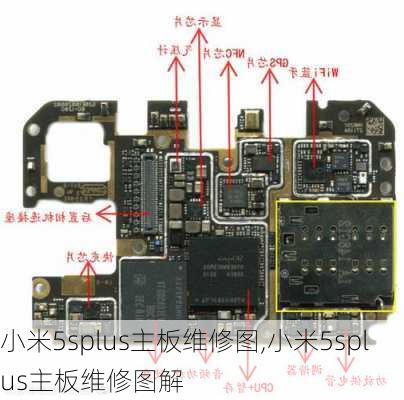 小米5splus主板维修图,小米5splus主板维修图解