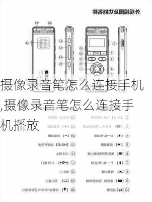 摄像录音笔怎么连接手机,摄像录音笔怎么连接手机播放