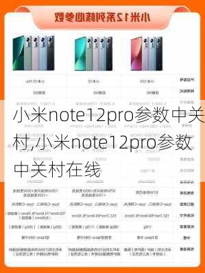 小米note12pro参数中关村,小米note12pro参数中关村在线