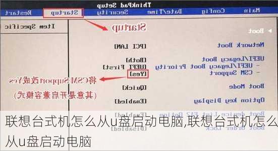 联想台式机怎么从u盘启动电脑,联想台式机怎么从u盘启动电脑