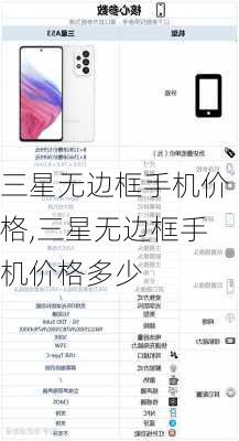 三星无边框手机价格,三星无边框手机价格多少