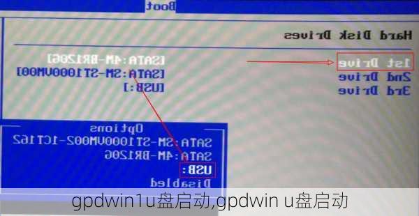 gpdwin1u盘启动,gpdwin u盘启动