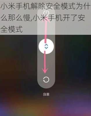小米手机解除安全模式为什么那么慢,小米手机开了安全模式