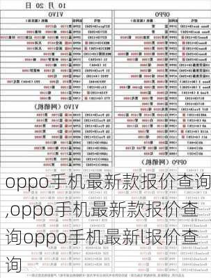 oppo手机最新款报价查询,oppo手机最新款报价查询oppo手机最新l报价查询