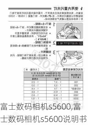 富士数码相机s5600,富士数码相机s5600说明书