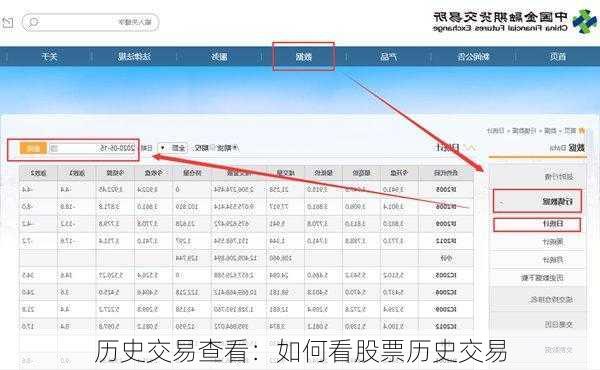 历史交易查看：如何看股票历史交易