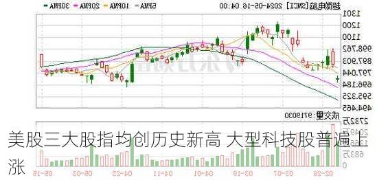 美股三大股指均创历史新高 大型科技股普遍上涨