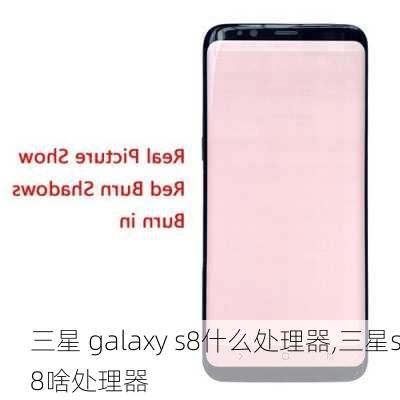 三星 galaxy s8什么处理器,三星s8啥处理器