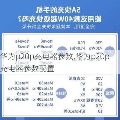 华为p20p充电器参数,华为p20p充电器参数配置