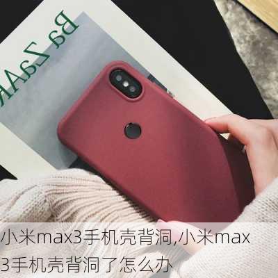 小米max3手机壳背洞,小米max3手机壳背洞了怎么办