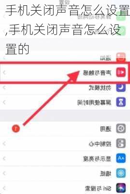 手机关闭声音怎么设置,手机关闭声音怎么设置的
