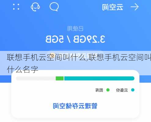联想手机云空间叫什么,联想手机云空间叫什么名字