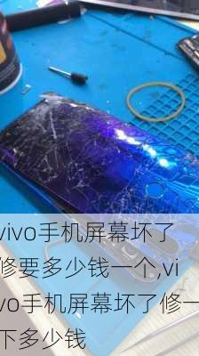 vivo手机屏幕坏了修要多少钱一个,vivo手机屏幕坏了修一下多少钱