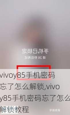 vivoy85手机密码忘了怎么解锁,vivoy85手机密码忘了怎么解锁教程