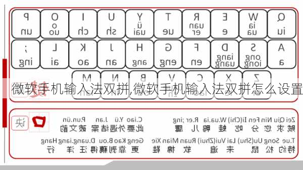 微软手机输入法双拼,微软手机输入法双拼怎么设置