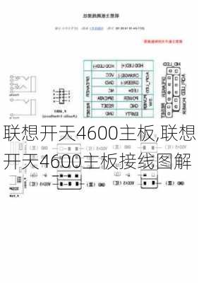 联想开天4600主板,联想开天4600主板接线图解