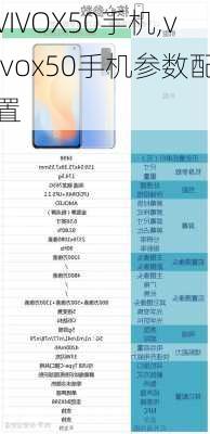 VIVOX50手机,vivox50手机参数配置