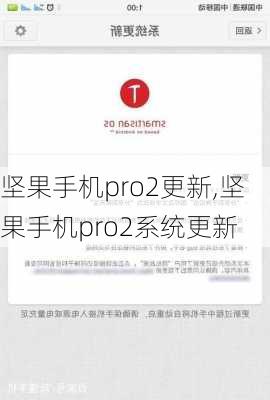 坚果手机pro2更新,坚果手机pro2系统更新