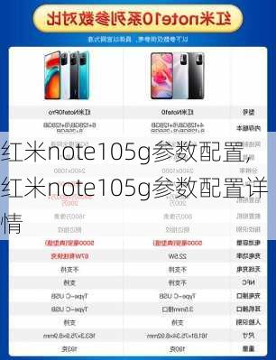 红米note105g参数配置,红米note105g参数配置详情